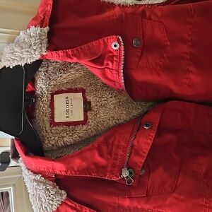 Sonoma womens vest size xl with Detachable Hood.